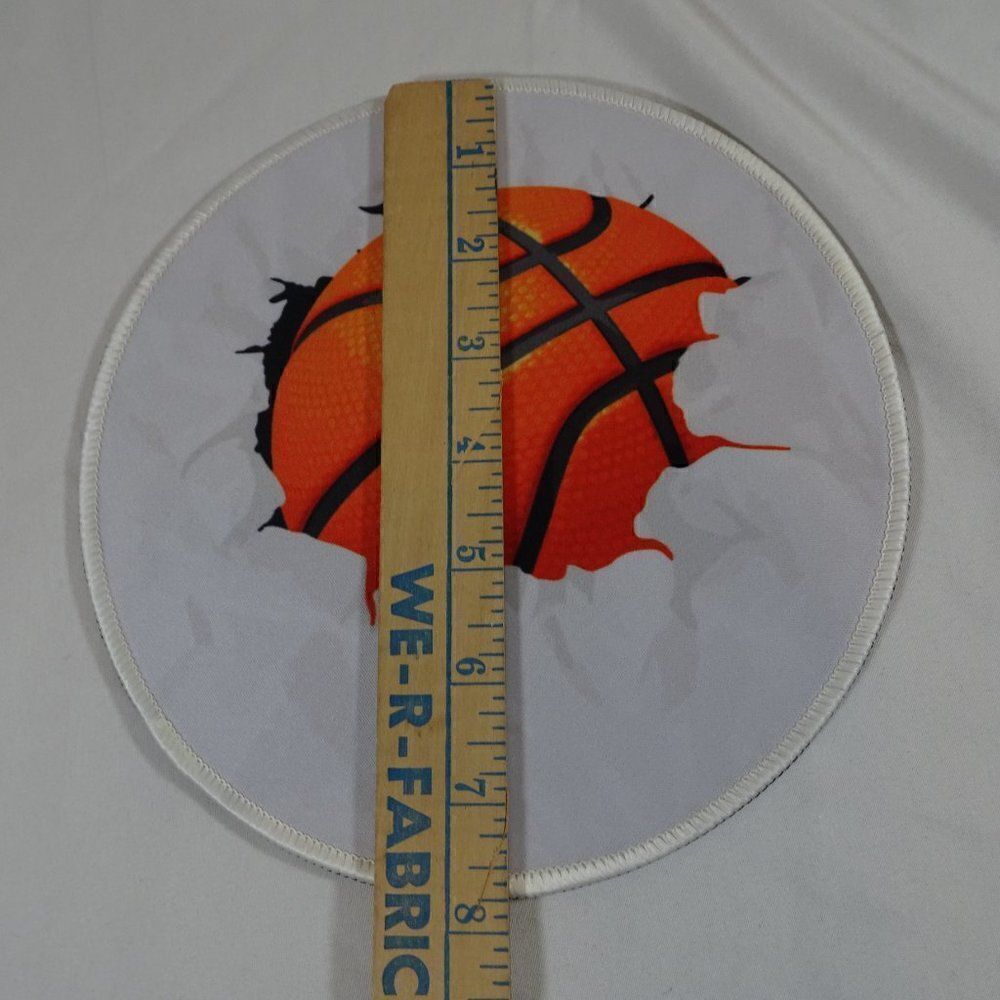 Round Basketball Mouse Pad - Picture 5 of 5